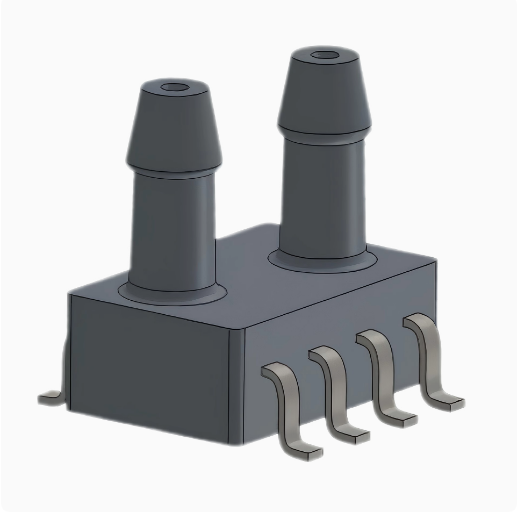 3.3 或 5V高精度SOP8差压数字压力传感器芯片医疗保键健身器材用
